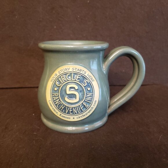 Deneen Pottery Circle S Ranch & Country Inn Lawrence Kansas‎ KS  Coffee Mug Cup - Picture 1 of 8